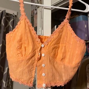 shein floral strap top